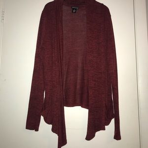 Wet Seal Red cardigan